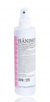Hand disinfection 210ml with spray head 