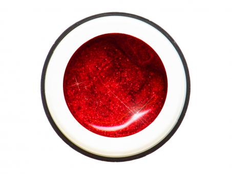 5ml Farbgel Xmas Glitter Red rot Herbst Winter Kollektion 2019 