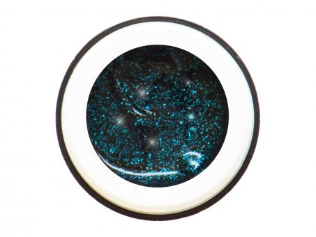 5ml Farbgel Ocean Night Blue schwarz mit blau Glitter Herbst Winter Kollektion 2019 