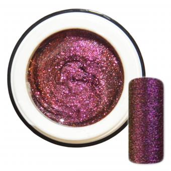 5ml Flip Flop Color Gel Purple-Copper Purple-Copper with Glitter 